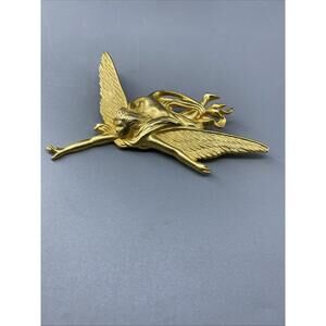 Louis Stern Angel “let Heaven And Nature Sing” Brooch 1993
